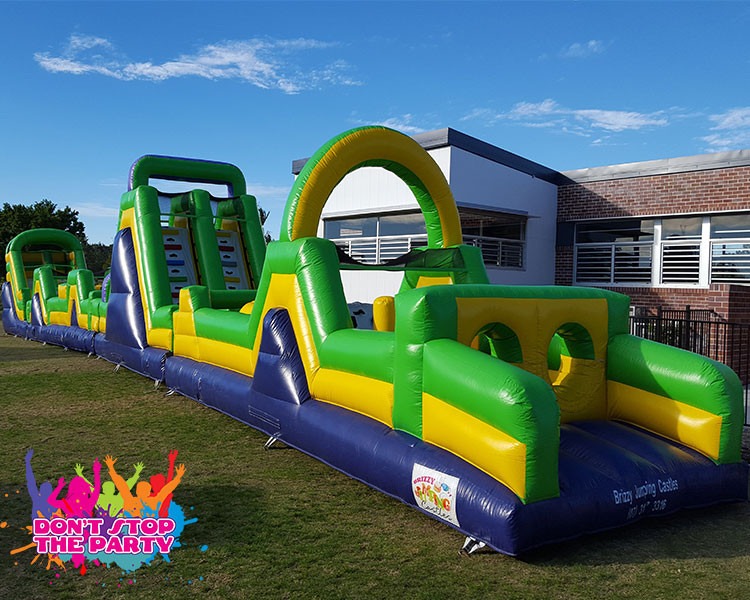 30 Metre Extreme Obstacle Course Hire