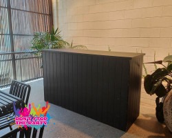 VJ Panel Drinks Bar - Black