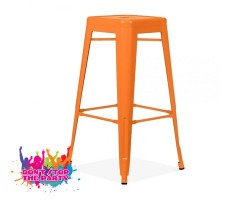 orange tolix stool hire brisbane 1700604625 Tolix Bar Stool Orange
