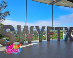 LED Light Up Letter - 120cm - U