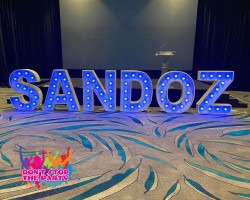 LED Light Up Letter - 120cm - G