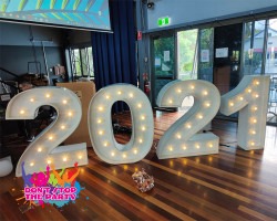 LED Light Up Number - 120cm - 3