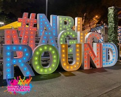 LED Light Up Letter - 120cm - G