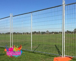 event fencing hire brisbane 1717643170 Temporary Fencing Panel - 2.4Mtr