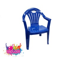 childrens chair hire blue 1720933291 1 Plastic Chair Blue - Children's