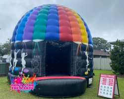 disco dome jumping castle hire bris 1734510163 Disco Dome with Speaker & Lights