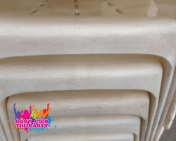 Plastic Chair White - Budget