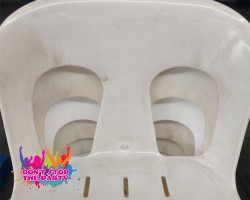 Plastic Chair White - Budget