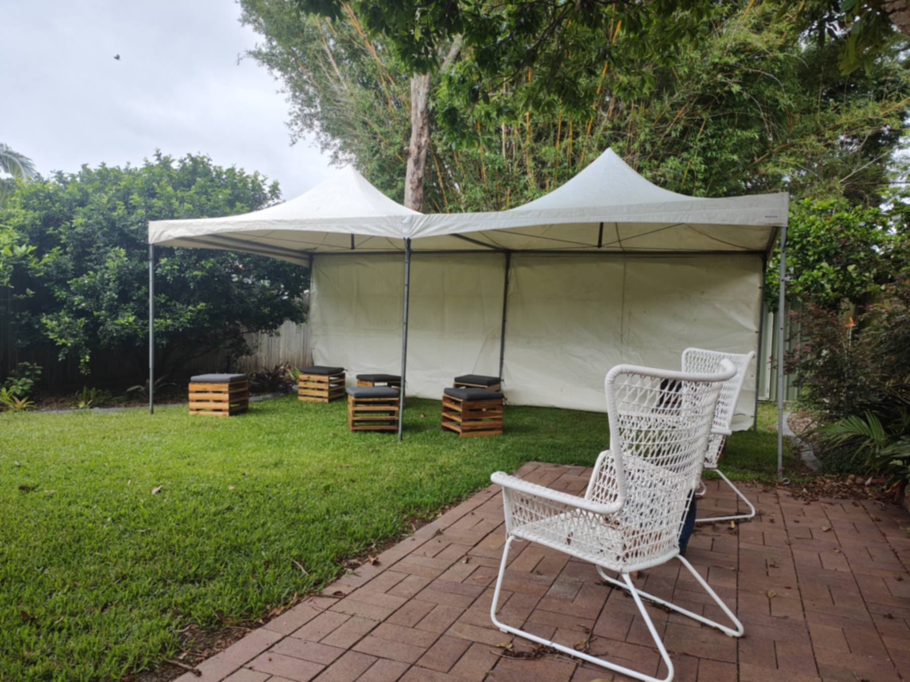 backyard party pagoda marquee hire 1 Find My Event