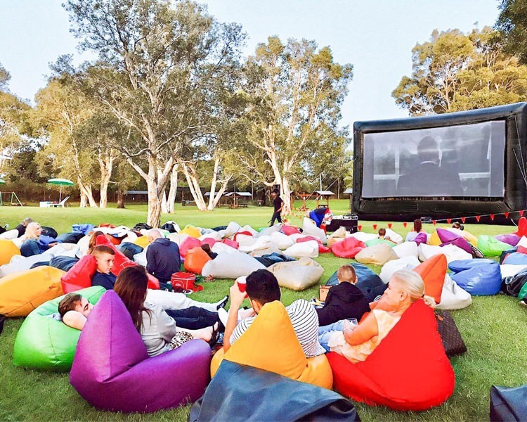 bean bag hire cat 1642577438 big Corporate Event and Christmas Party Hire in Brisbane