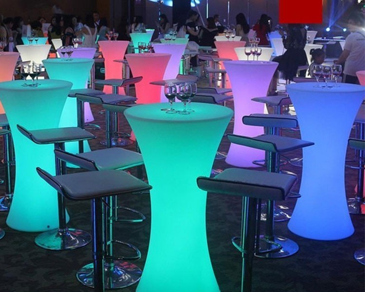 glow bar furniture cocktail table cat 1628309116 big Corporate Event and Christmas Party Hire in Brisbane