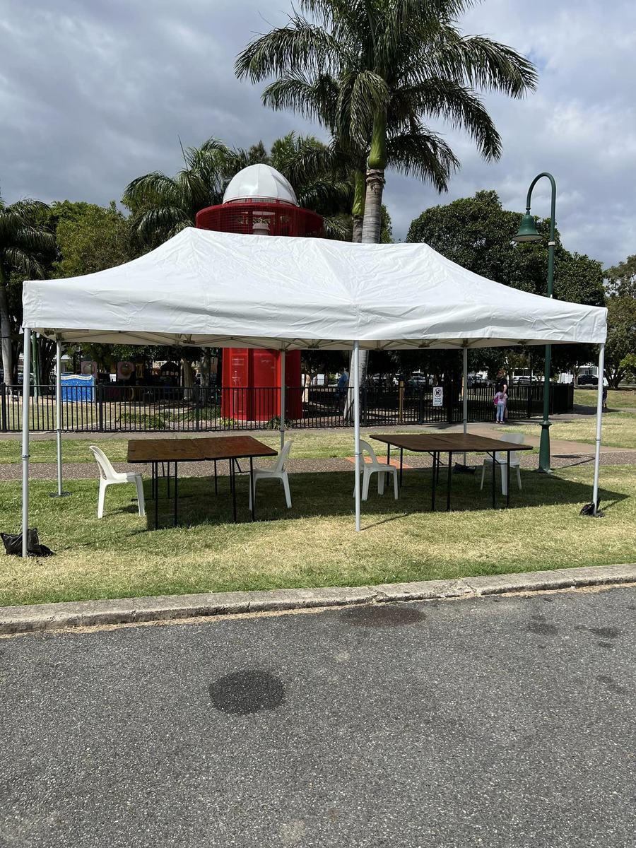 school fete pop up gazebo table hire School Events
